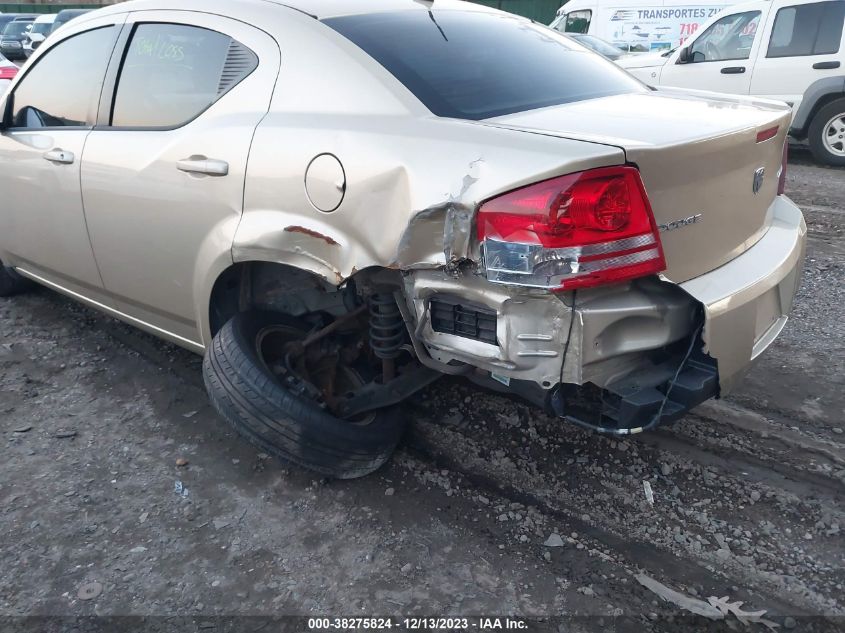 1B3CC1FB6AN229114 | 2010 DODGE AVENGER