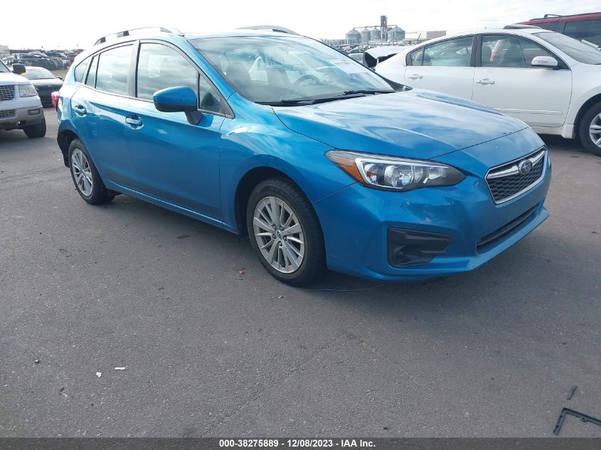 2017 SUBARU IMPREZA PREMIUM - 4S3GTAB69H3711106