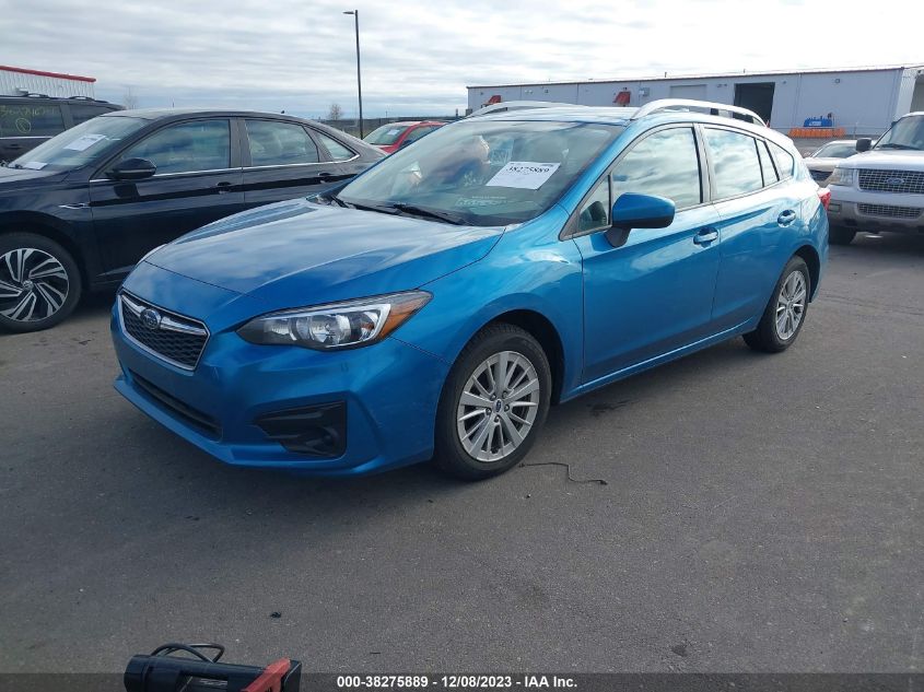 2017 SUBARU IMPREZA PREMIUM - 4S3GTAB69H3711106