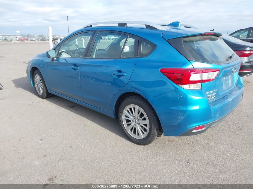 2017 SUBARU IMPREZA PREMIUM - 4S3GTAB69H3711106