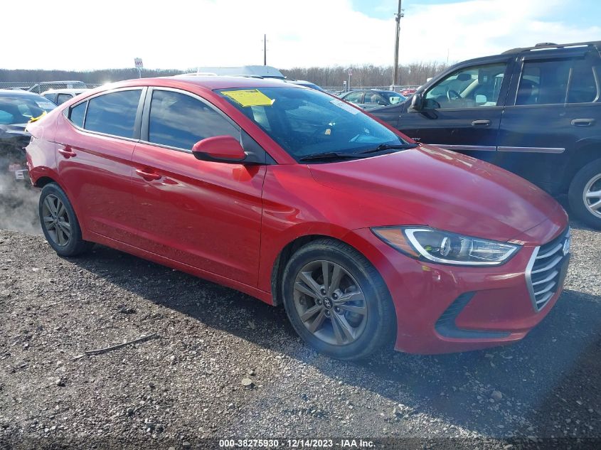 2018 HYUNDAI ELANTRA SEL - 5NPD84LF4JH327927