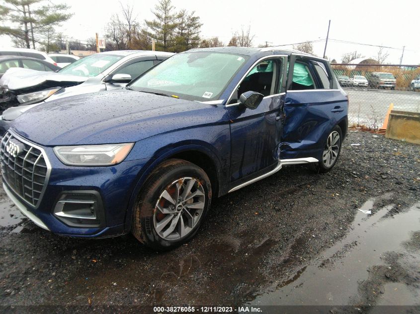 VIN WA1AAAFY1M2003157 2021 AUDI Q5 PREMIUM
