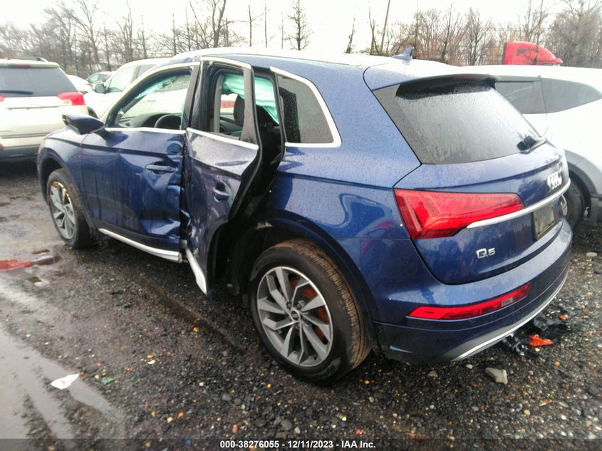 VIN WA1AAAFY1M2003157 2021 AUDI Q5 PREMIUM