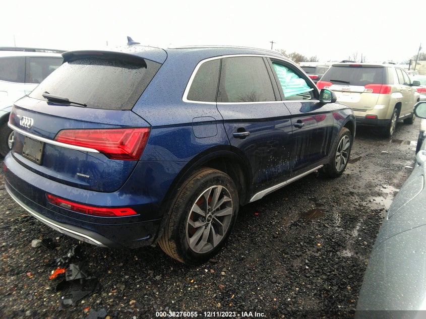 VIN WA1AAAFY1M2003157 2021 AUDI Q5 PREMIUM