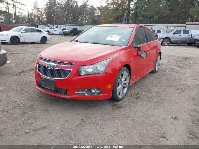 2014 CHEVROLET CRUZE LTZ - 1G1PG5SB6E7225018