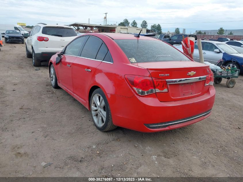 2014 CHEVROLET CRUZE LTZ - 1G1PG5SB6E7225018