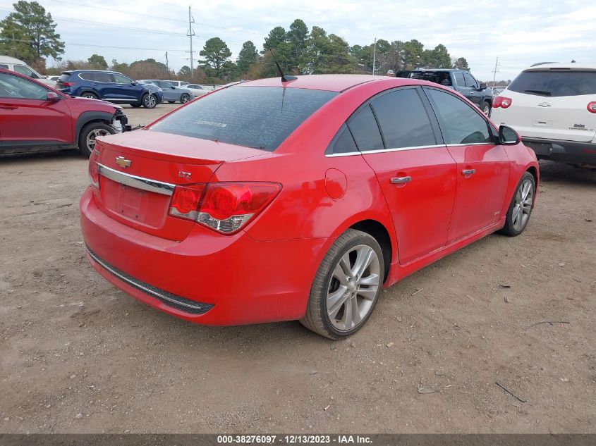 2014 CHEVROLET CRUZE LTZ - 1G1PG5SB6E7225018