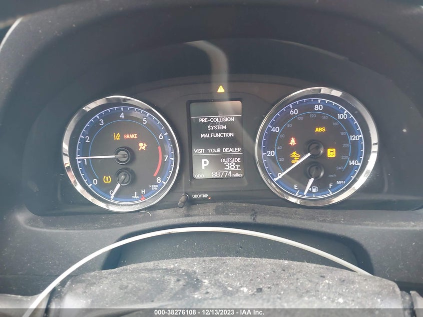 VIN 2T1BURHE0JC082532 2018 TOYOTA COROLLA L/LE/XLE/SE/XSE