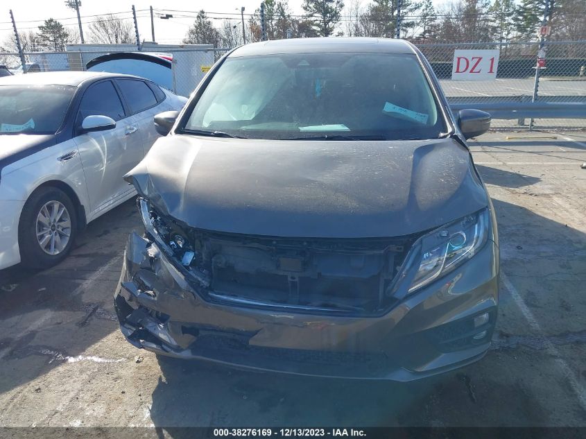 2018 HONDA ODYSSEY EX-L - 5FNRL6H72JB107301