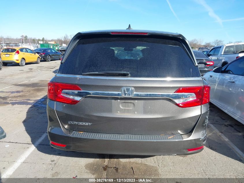 2018 HONDA ODYSSEY EX-L - 5FNRL6H72JB107301