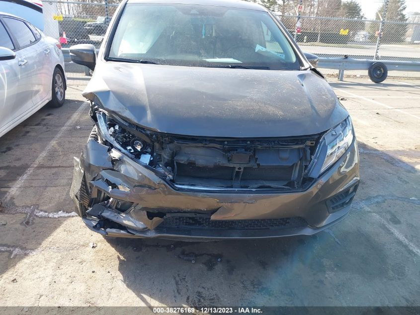 2018 HONDA ODYSSEY EX-L - 5FNRL6H72JB107301