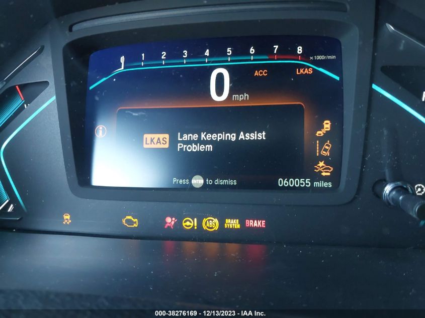 2018 HONDA ODYSSEY EX-L - 5FNRL6H72JB107301
