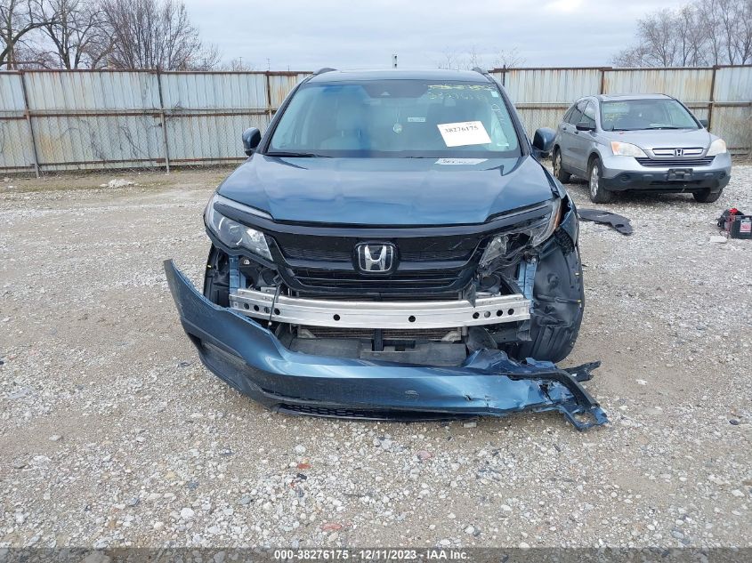 2021 HONDA PILOT SE - 5FNYF6H26MB089154