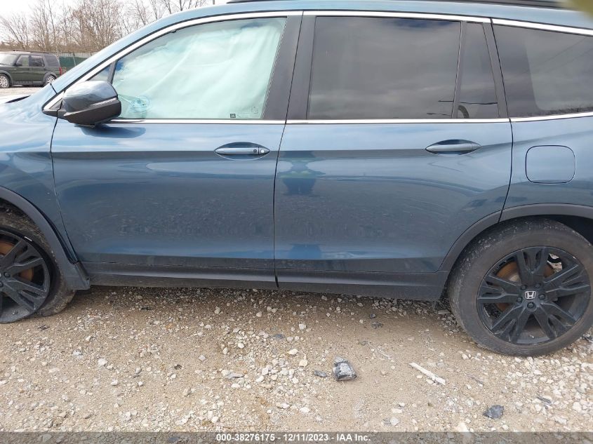 2021 HONDA PILOT SE - 5FNYF6H26MB089154