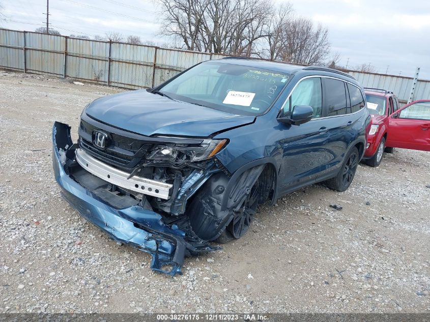 2021 HONDA PILOT SE - 5FNYF6H26MB089154