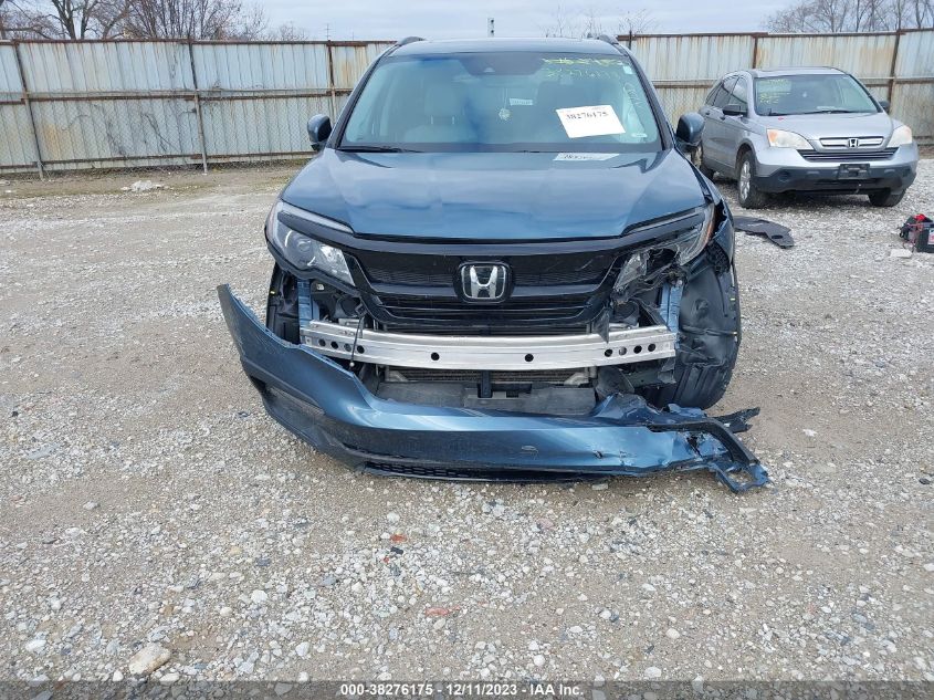 2021 HONDA PILOT SE - 5FNYF6H26MB089154