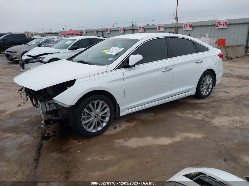 2015 HYUNDAI SONATA LIMITED - 5NPE34AF6FH116578