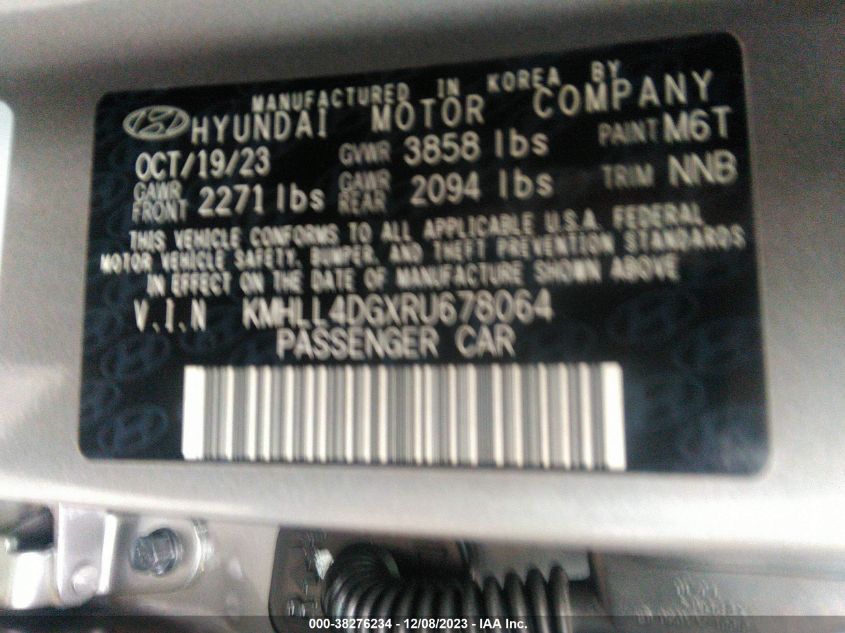 2024 HYUNDAI ELANTRA SE - KMHLL4DGXRU678064