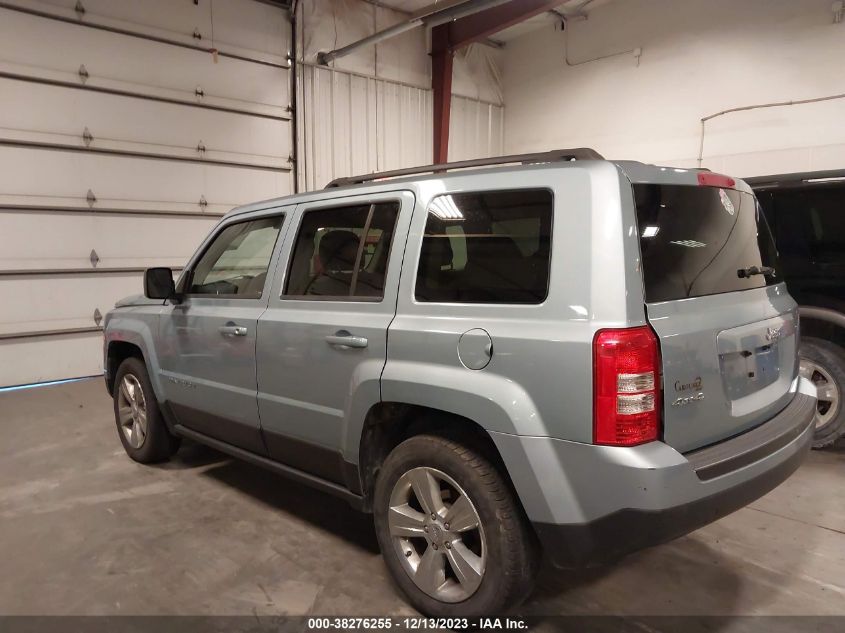 2013 JEEP PATRIOT LATITUDE - 1C4NJRFB3DD248421
