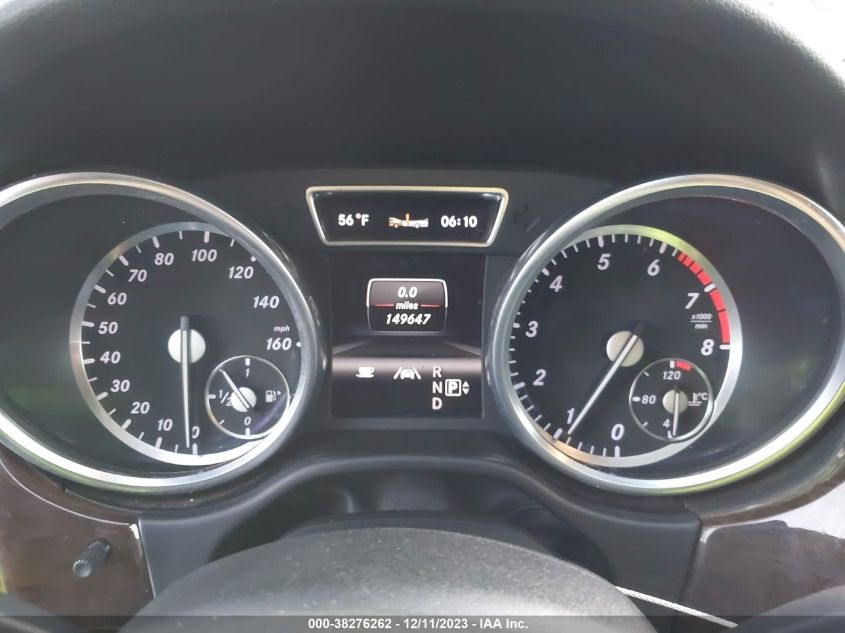 2013 MERCEDES-BENZ ML 350 4MATIC 4JGDA5HB1DA221426