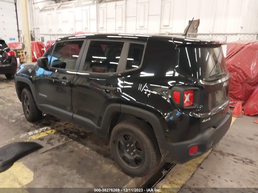 VIN ZACNJBAB6KPJ83445 2019 JEEP RENEGADE SPORT