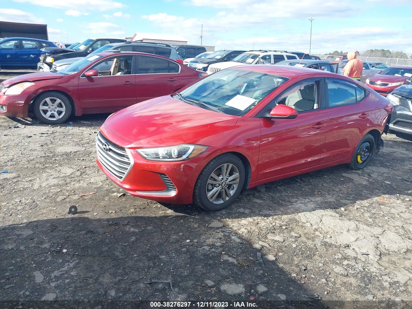 VIN 5NPD84LF2HH124478 2017 HYUNDAI ELANTRA SE
