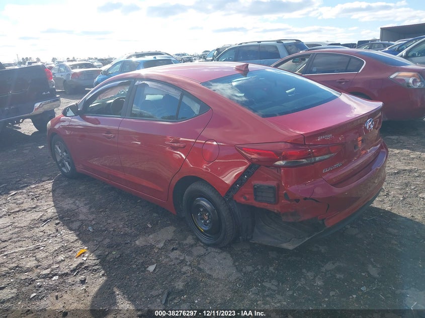 VIN 5NPD84LF2HH124478 2017 HYUNDAI ELANTRA SE