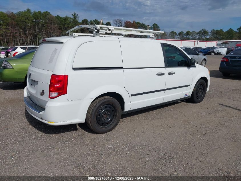 2014 RAM CARGO TRADESMAN 2C4RRGAG0ER366006