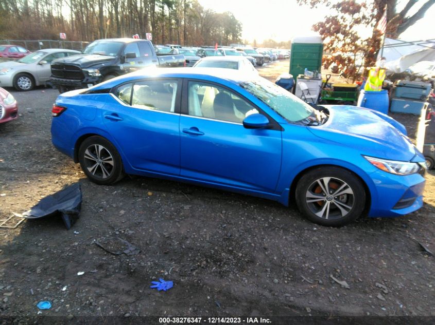 2021 NISSAN SENTRA SV XTRONIC CVT - 3N1AB8CV5MY223542