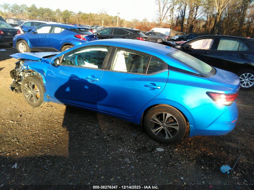 2021 NISSAN SENTRA SV XTRONIC CVT - 3N1AB8CV5MY223542