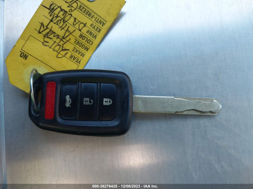 2013 HONDA ACCORD SDN SPORT 1HGCR2F54DA062195