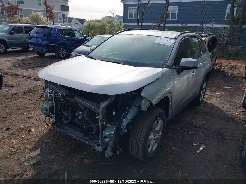VIN 2T3P1RFV4MC229707 2021 TOYOTA RAV4 XLE