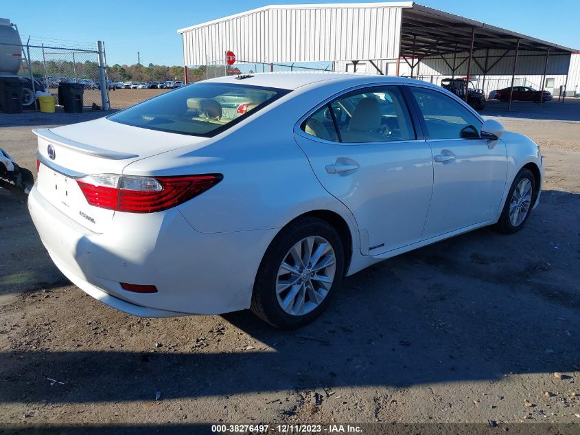 VIN JTHBW1GG8E2056424 2014 LEXUS ES 300H no.4