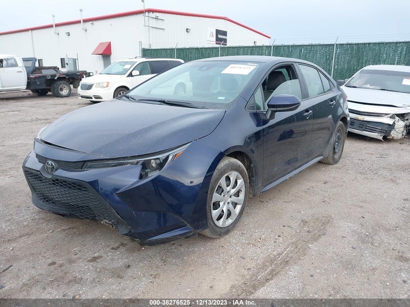 VIN 5YFEPMAE2NP388610 2022 TOYOTA COROLLA LE