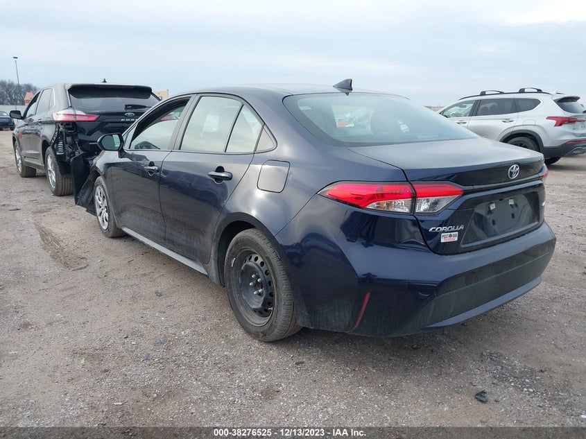 VIN 5YFEPMAE2NP388610 2022 TOYOTA COROLLA LE