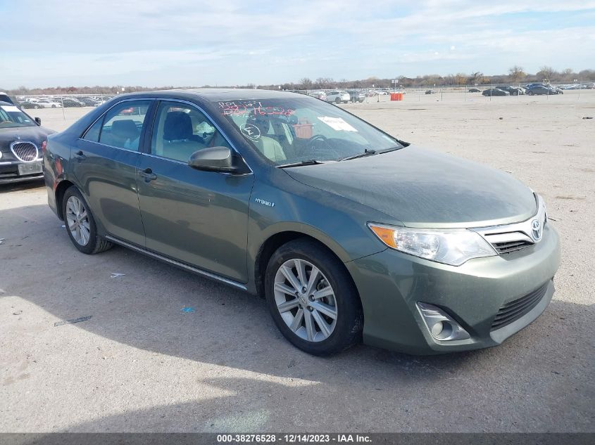 2014 TOYOTA CAMRY HYBRID XLE - 4T1BD1FK7EU116383