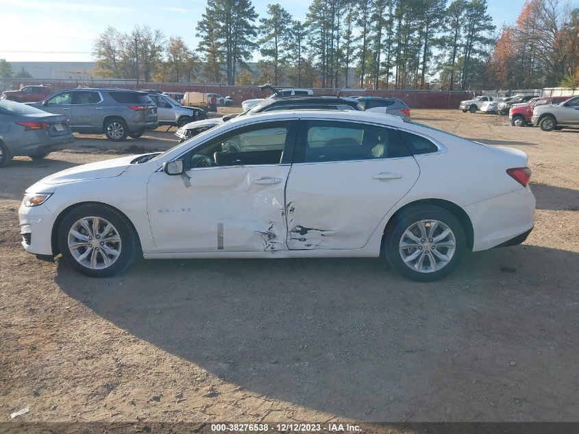 2022 CHEVROLET MALIBU LT - 1G1ZD5ST1NF113632