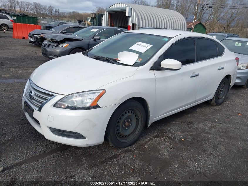 2013 NISSAN SENTRA SV - 3N1AB7AP0DL624430
