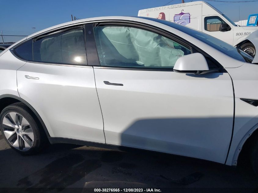 2021 TESLA MODEL Y LONG RANGE DUAL MOTOR ALL-WHEEL DRIVE - 5YJYGDEE8MF066426