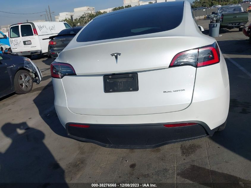 2021 TESLA MODEL Y LONG RANGE DUAL MOTOR ALL-WHEEL DRIVE - 5YJYGDEE8MF066426