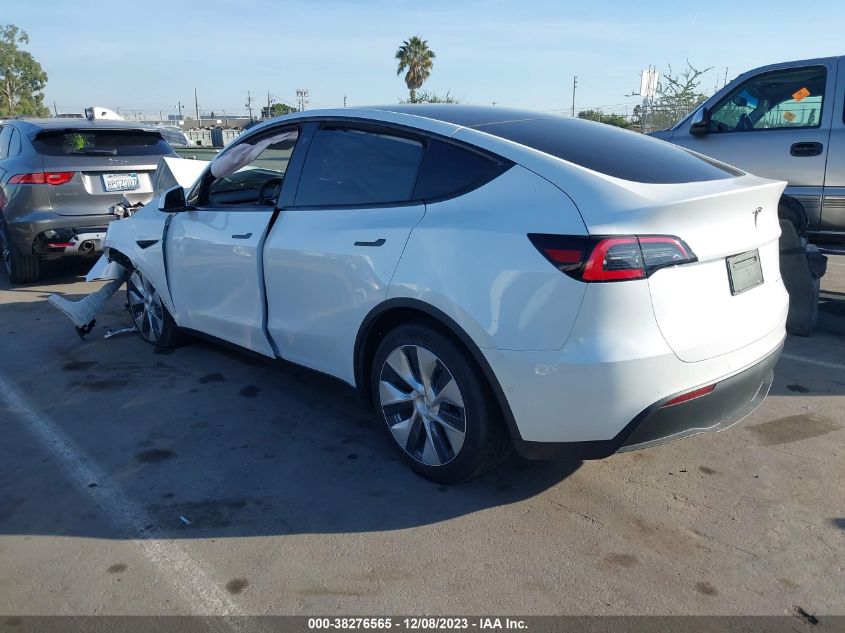 2021 TESLA MODEL Y LONG RANGE DUAL MOTOR ALL-WHEEL DRIVE - 5YJYGDEE8MF066426