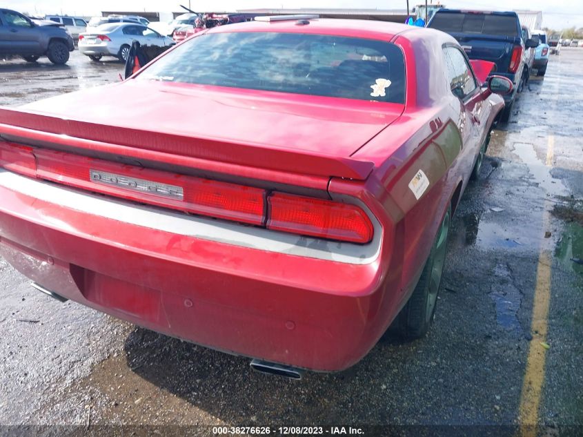 2013 DODGE CHALLENGER SXT - 2C3CDYAG5DH604130