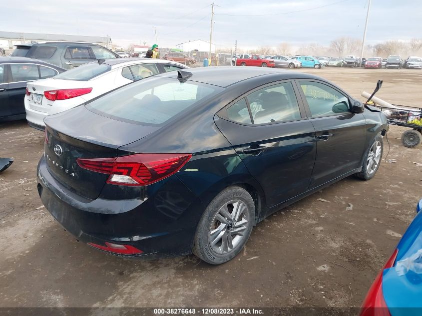 2019 HYUNDAI ELANTRA SEL - KMHD84LFXKU763233