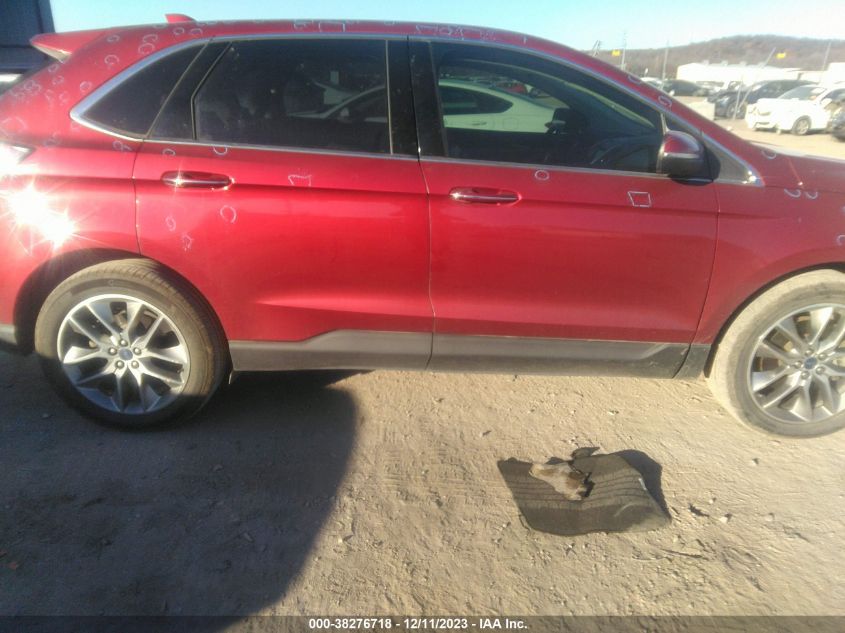 2016 FORD EDGE TITANIUM - 2FMPK3K86GBB51815
