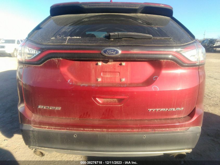 2016 FORD EDGE TITANIUM - 2FMPK3K86GBB51815