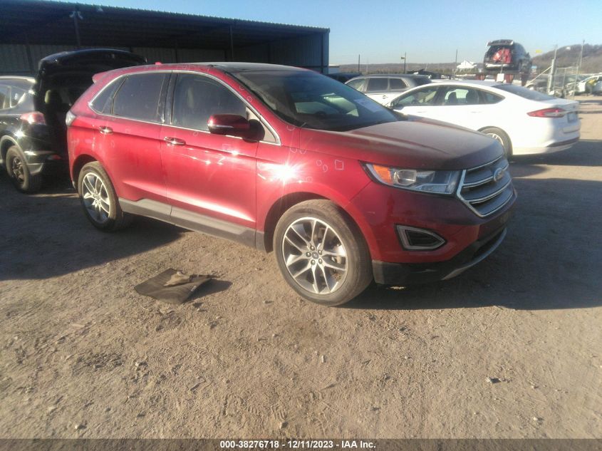 2016 FORD EDGE TITANIUM - 2FMPK3K86GBB51815
