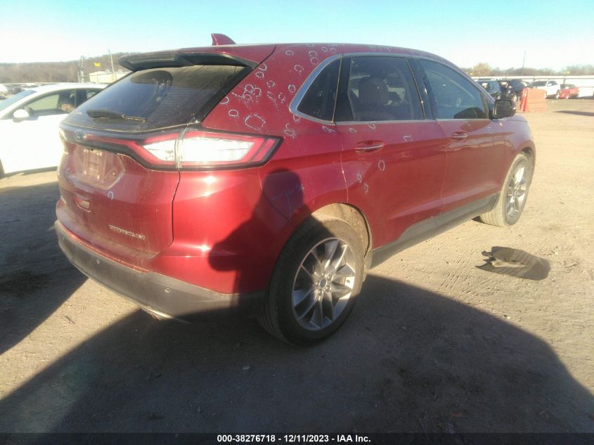 2016 FORD EDGE TITANIUM - 2FMPK3K86GBB51815