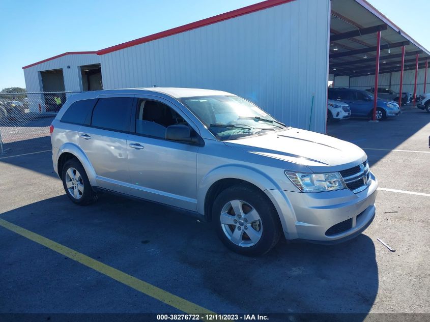 2013 DODGE JOURNEY SE - 03C4PDCAB9DT61165