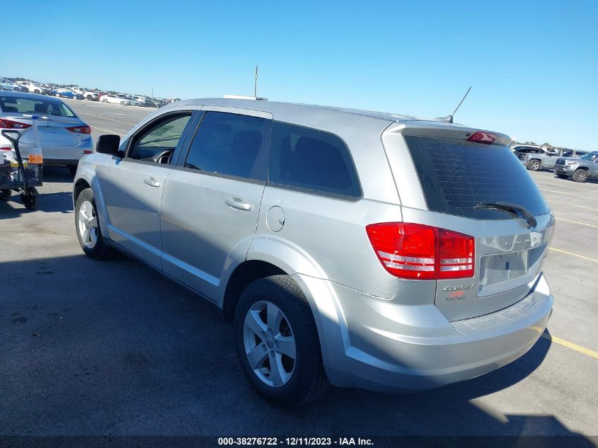 2013 DODGE JOURNEY SE - 03C4PDCAB9DT61165