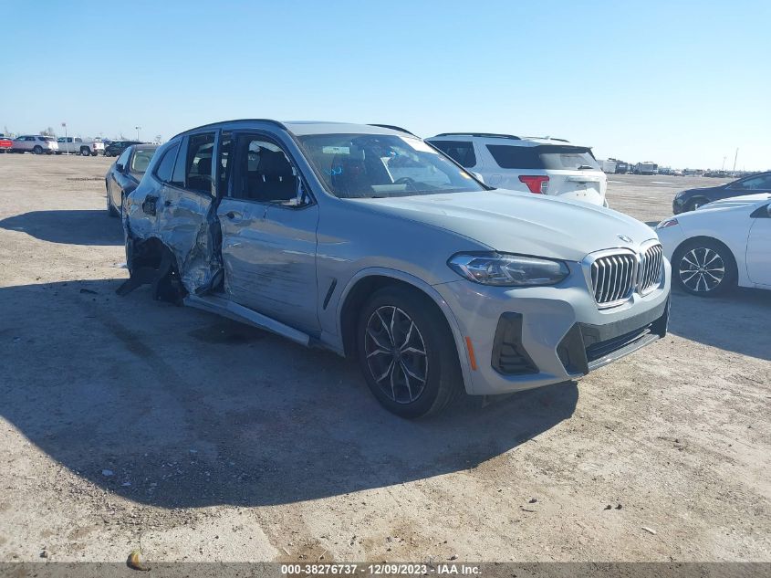 2023 BMW X3 XDRIVE30I - 5UX53DP05P9P24474